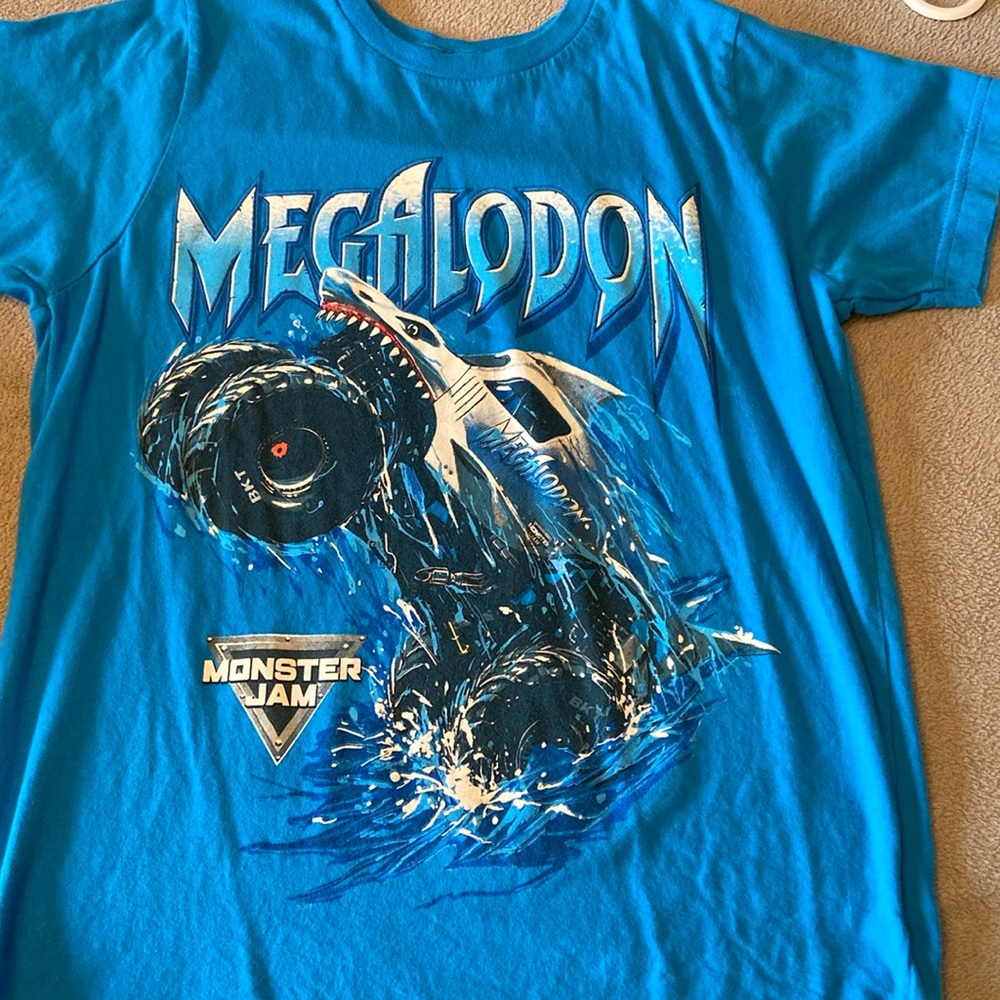 Boys monster Jam Megalodon Tee
